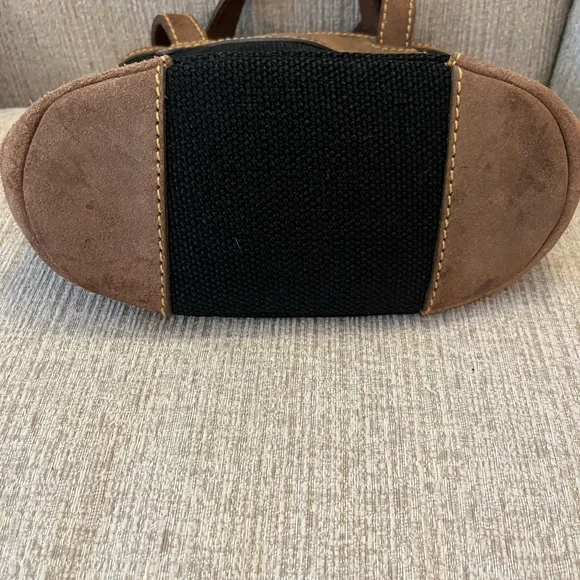 Tommy Bahama burlap suede purse - Picture 8 of 8